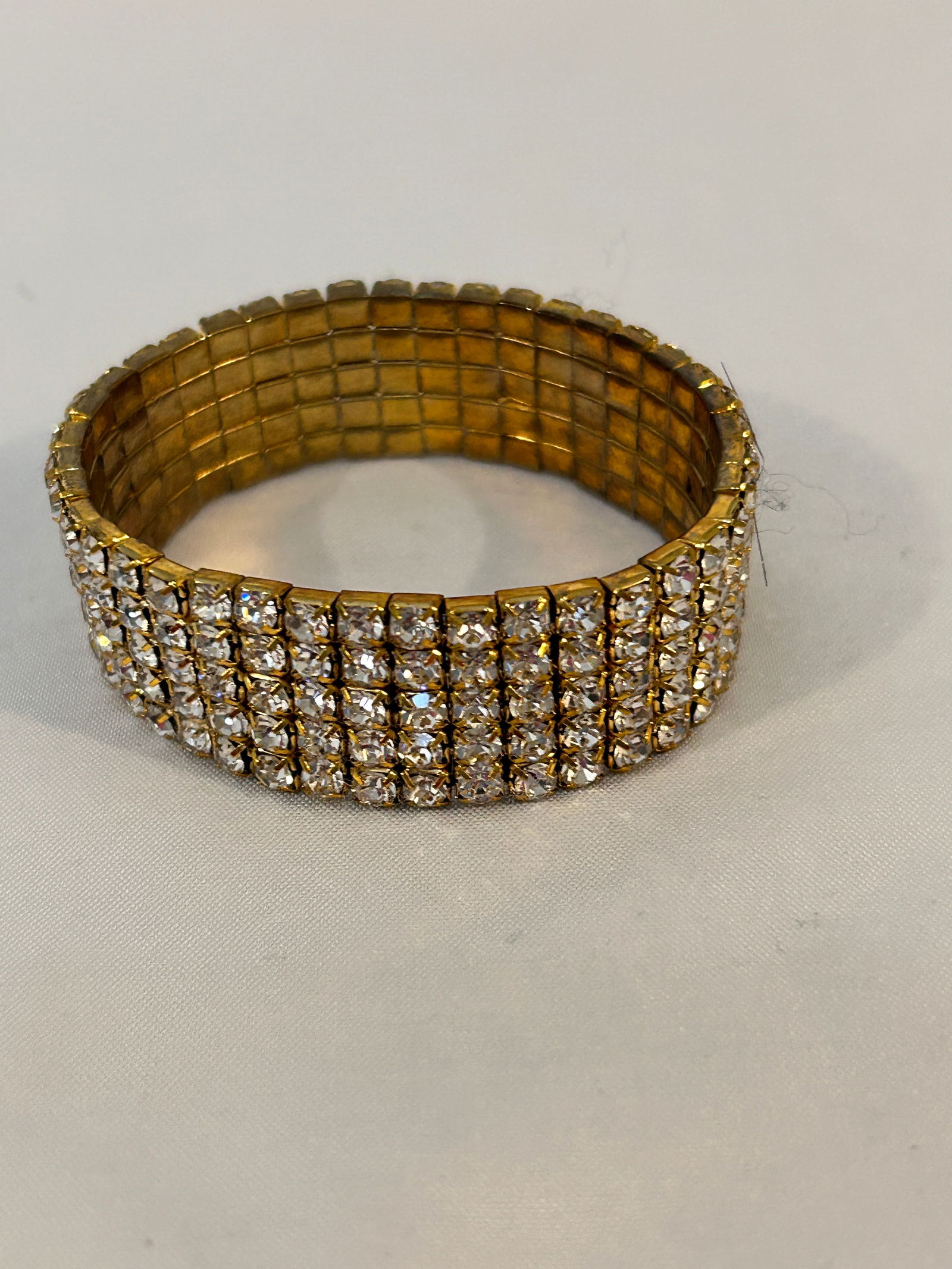 Vintage stretch rhinestone Bracelet (1 of 3)