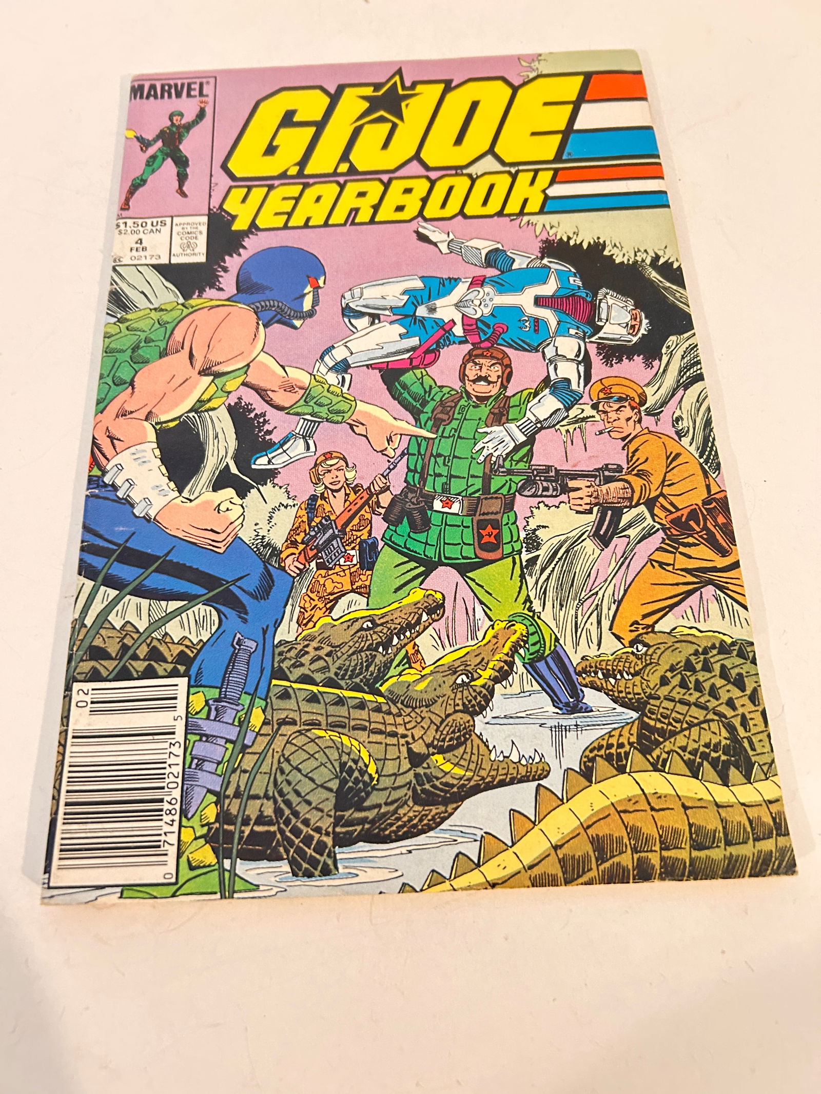 Vintage Comic book G.I.JOE # 4 Yearbook (1 of 2)