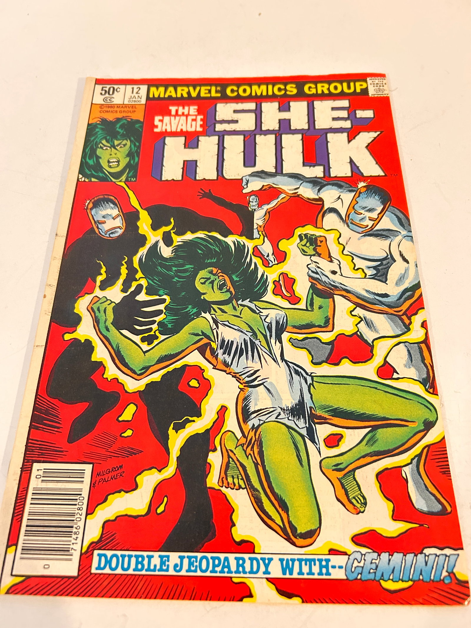 Vintage Comic book the Savage She Hulk # 12: Vintage Comic book the Savage She Hulk # 12 Please view all photos as they are part of the description and condition of this Item, Feel free to contact me with questions or picture requests! Used Item