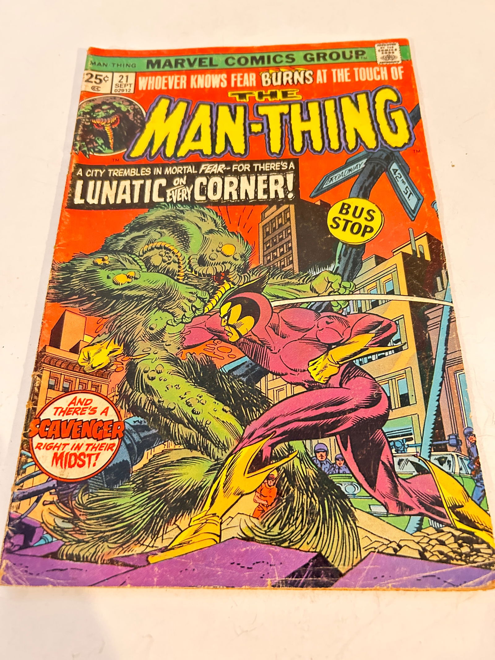 Vintage Comic book the Man Thing # 22 (1 of 2)