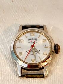 Vintage Hilton 17j mech working Watch no band