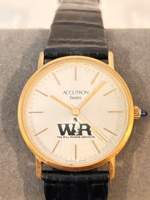 Vintage Accutron quartz working Watch Will Rogers Institute