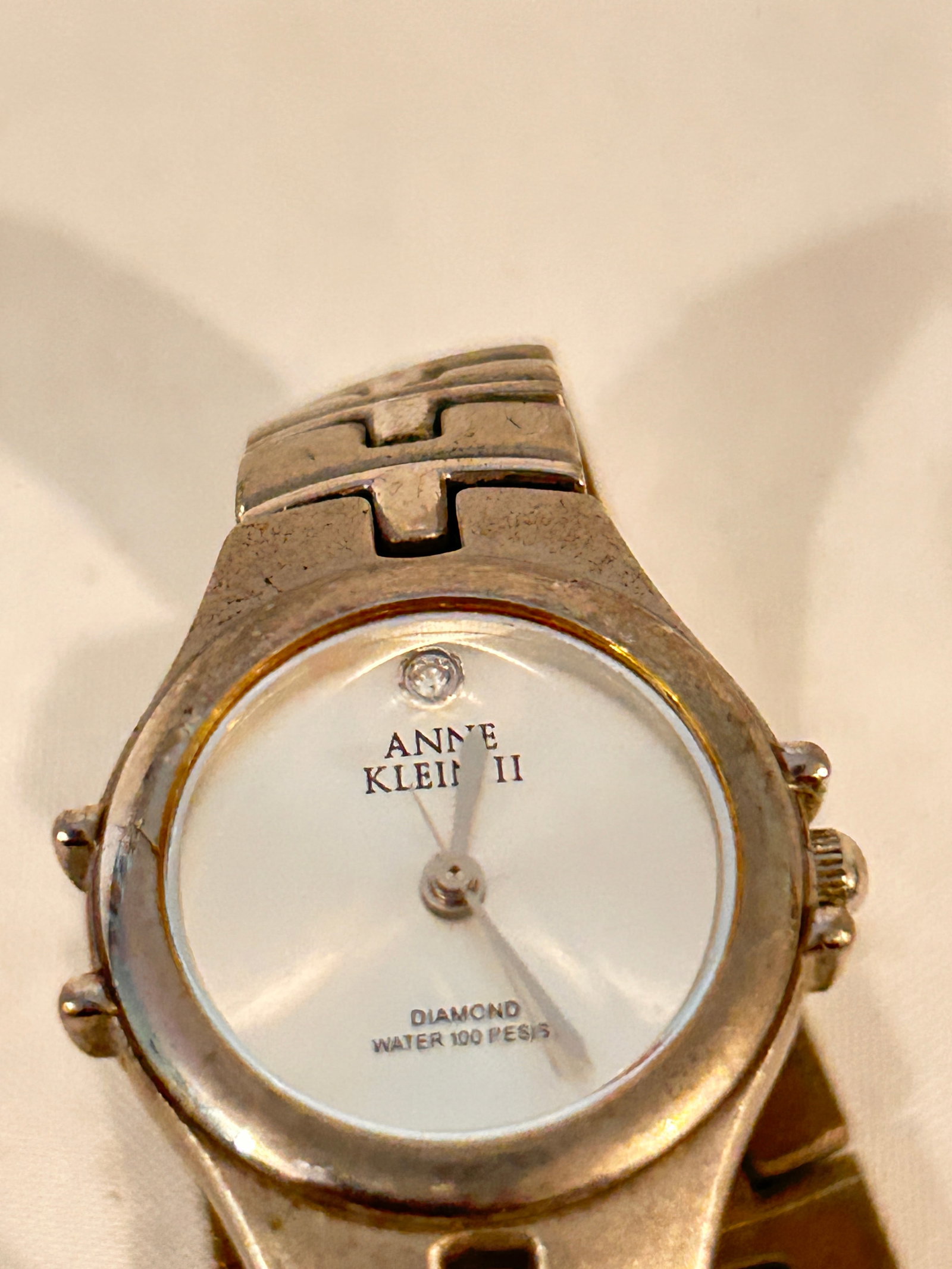 Vintage Anne Klien II Diamond working quartz Watch 10/4791 (1 of 3)