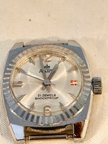 Vintage Akipa 21 jewels Ancora Wind-Up Men's Watch working no band
