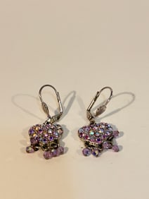 Vintage Kirks Folly Sterling Silver Earrings