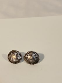 Vintage Sterling Silver Navajo post Earrings