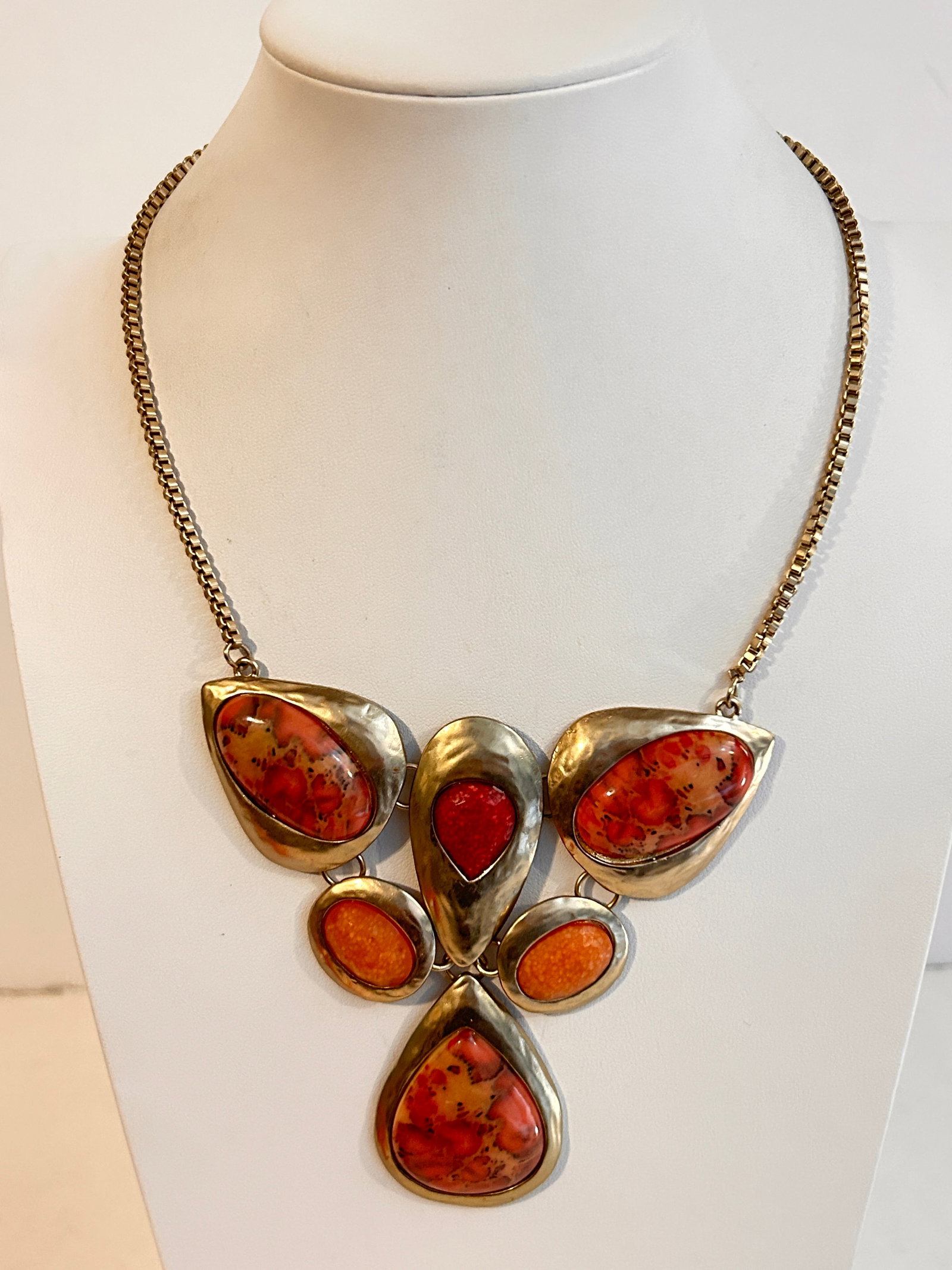 Vintage Chicos Statement Necklace 17" (1 of 4)