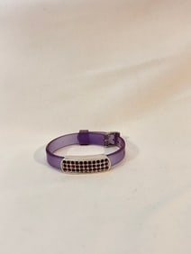 Vintage Swarovski Crystal Swan signed Bracelet 7"