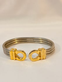 Vintage 3 tear heavy Bracelet 7"