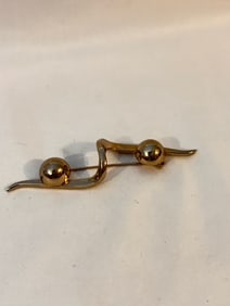 Vintage Goldtone Monet Brooch