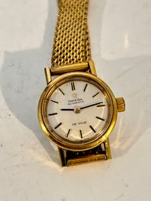 Lady's Vintage OMEGA Automatic De Ville Mechanical Watch Works Great!!!