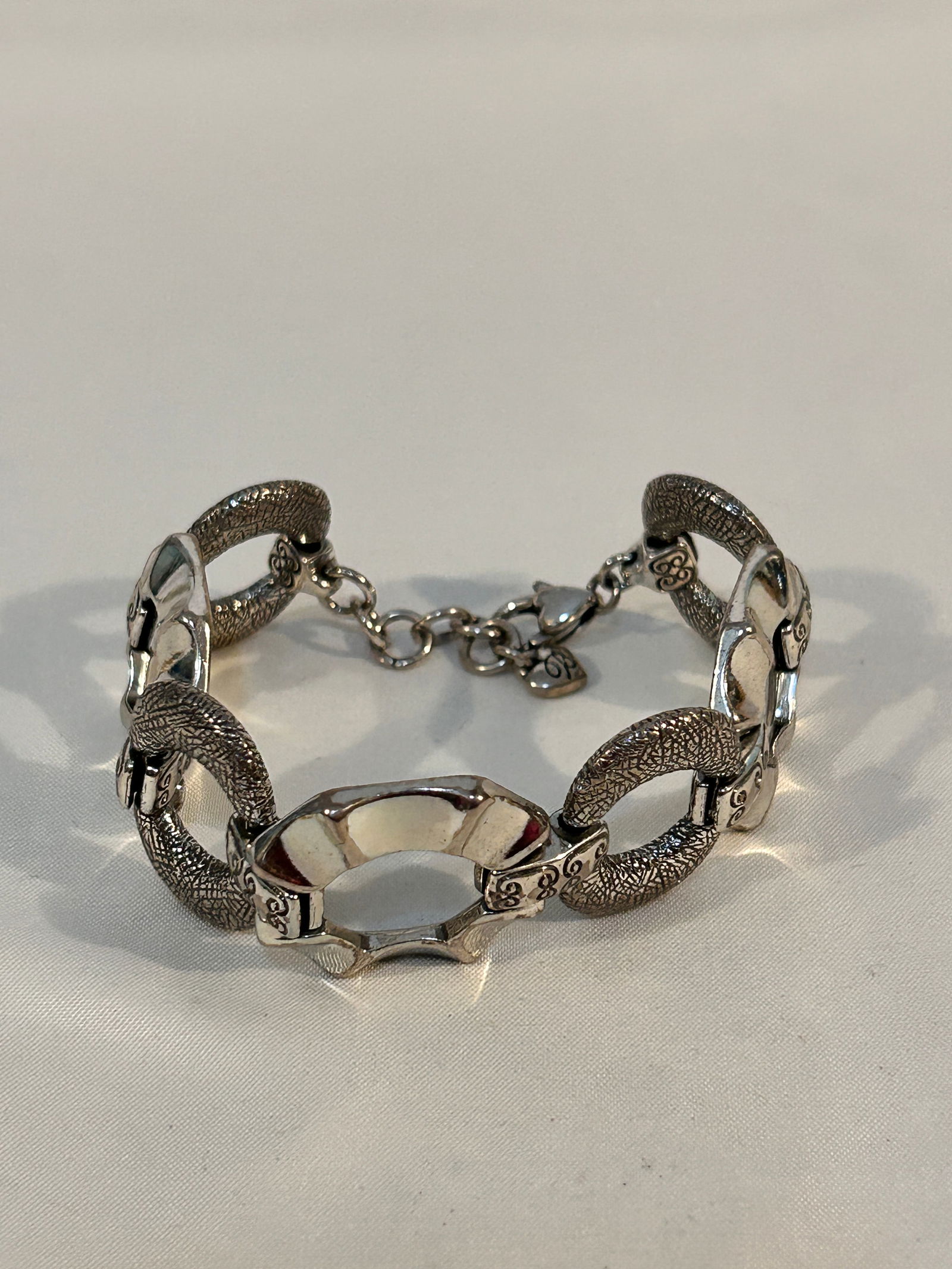 Vintage Brighton silver tone Bracelet 7" (1 of 3)