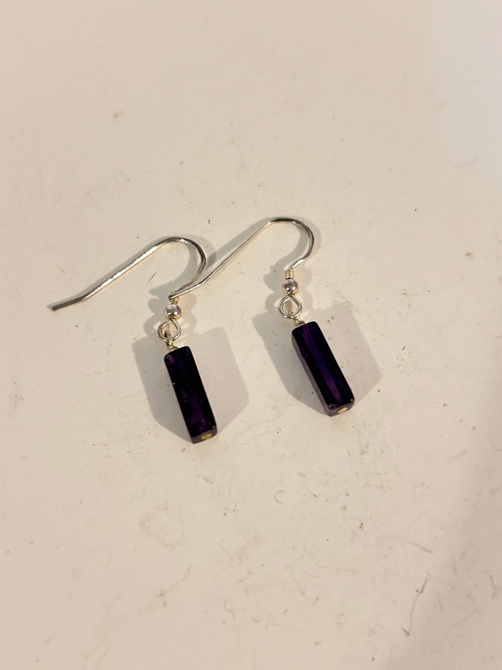 Vintage Sterling Silver Swarovski Crystal Earrings: Vintage Sterling Silver Swarovski Crystal Earrings Please view all photos as they are part of the description and condition of this Item, Feel free to contact me with questions or picture requests! Us