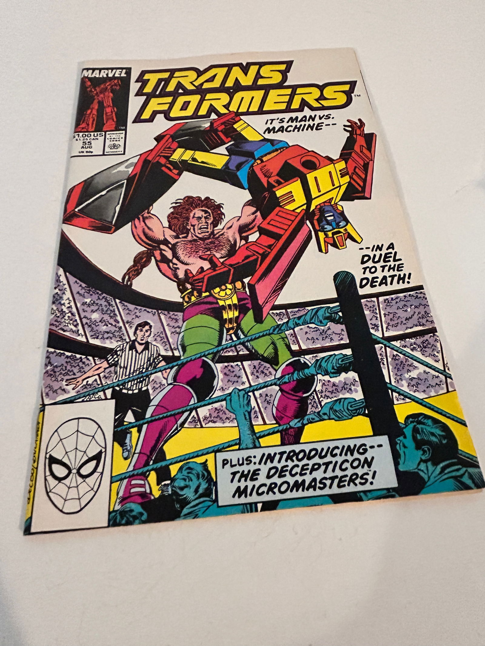 Vintage Comic Book Transformers # 55 (1 of 2)