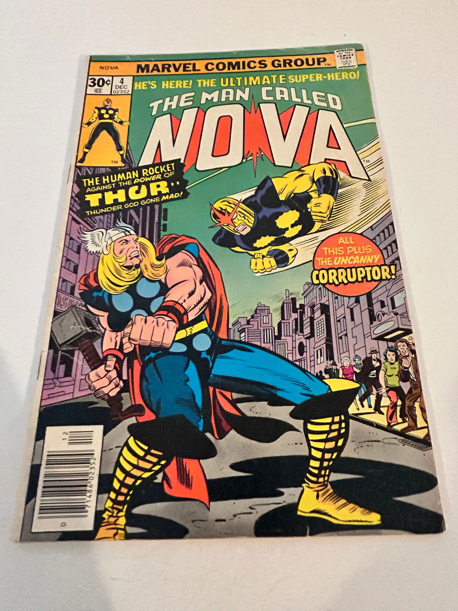 Vintage Comic Book The Man Called Nova # 4 (1 of 2)