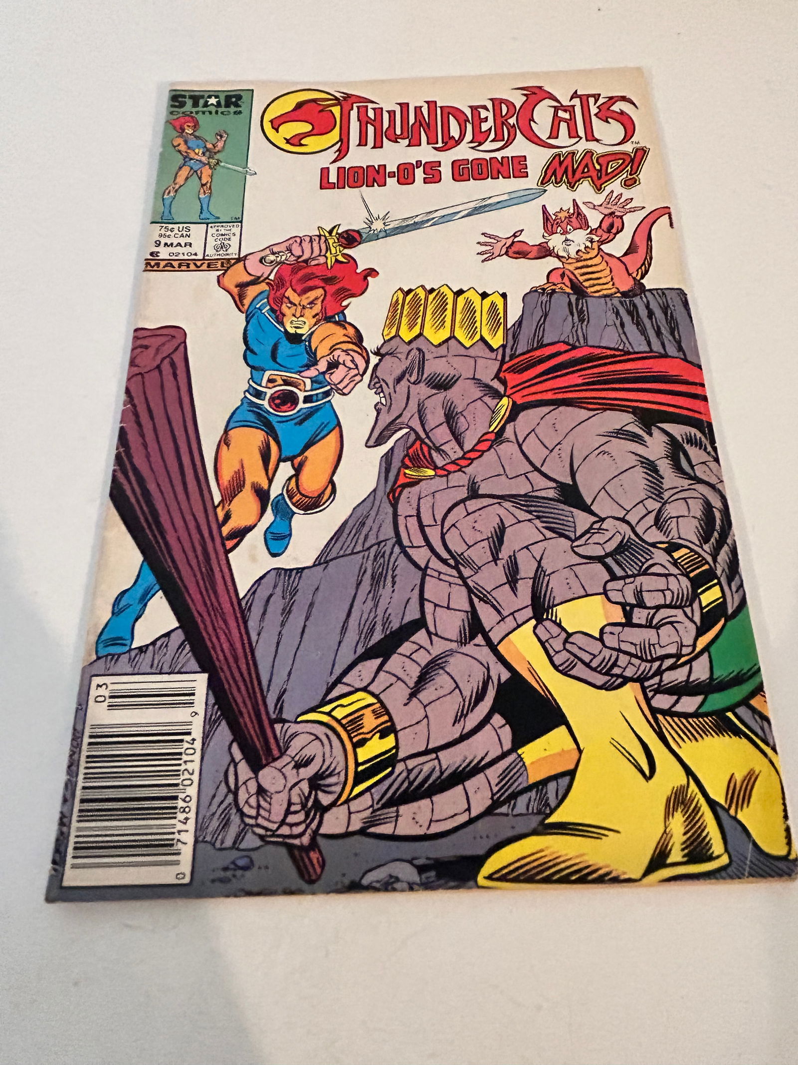 Vintage Comic Book Thundercats # 9 (1 of 2)