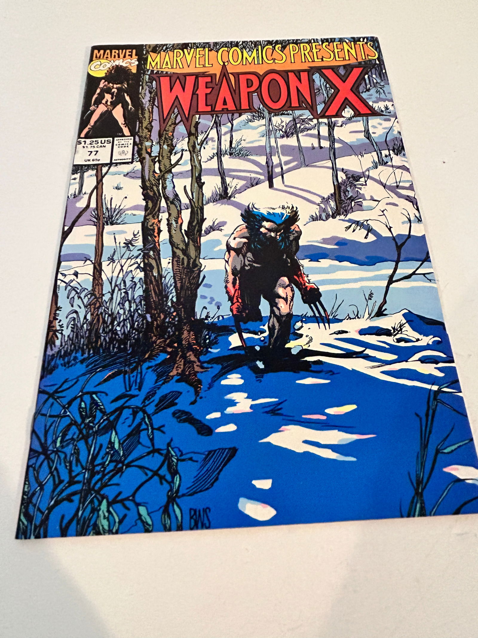 Vintage Comic Book Marvel Comics Presents # 77 (1 of 2)