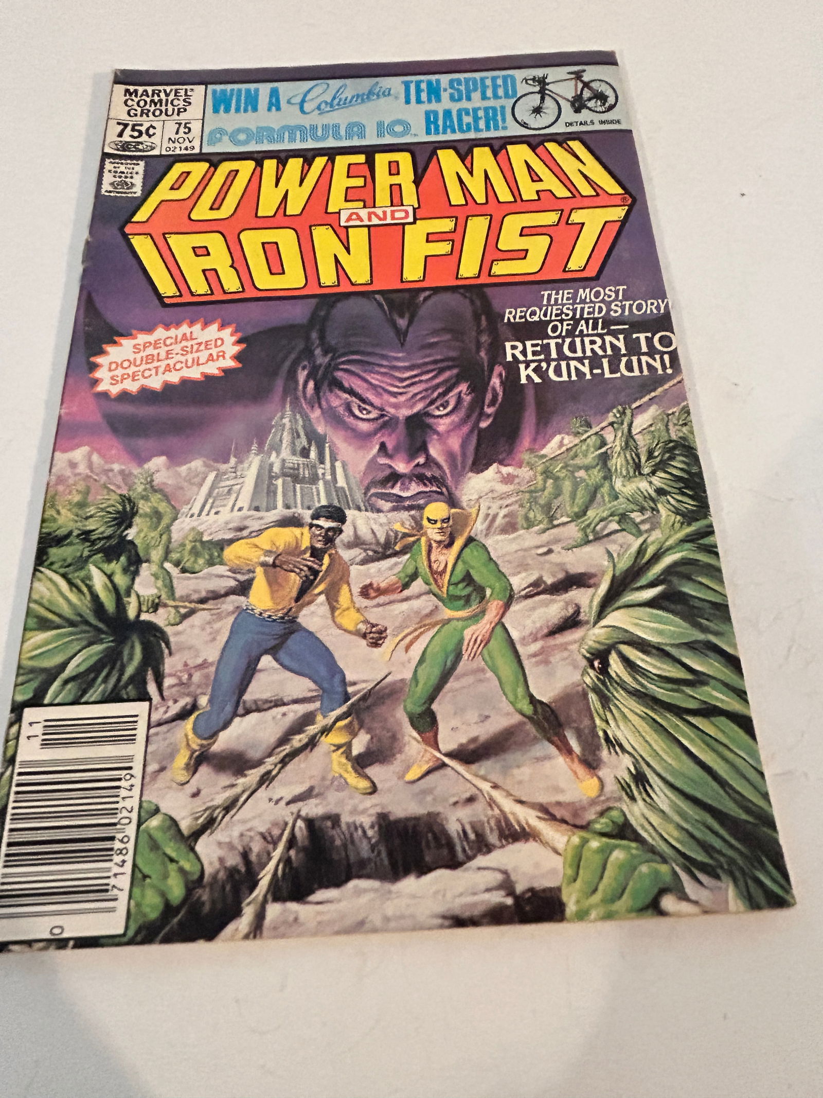 Vintage Comic Book Power Man & Iron Fist # 75 (1 of 2)