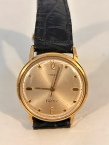 1960's Timex Electric Great Britain Mens Watch Running great