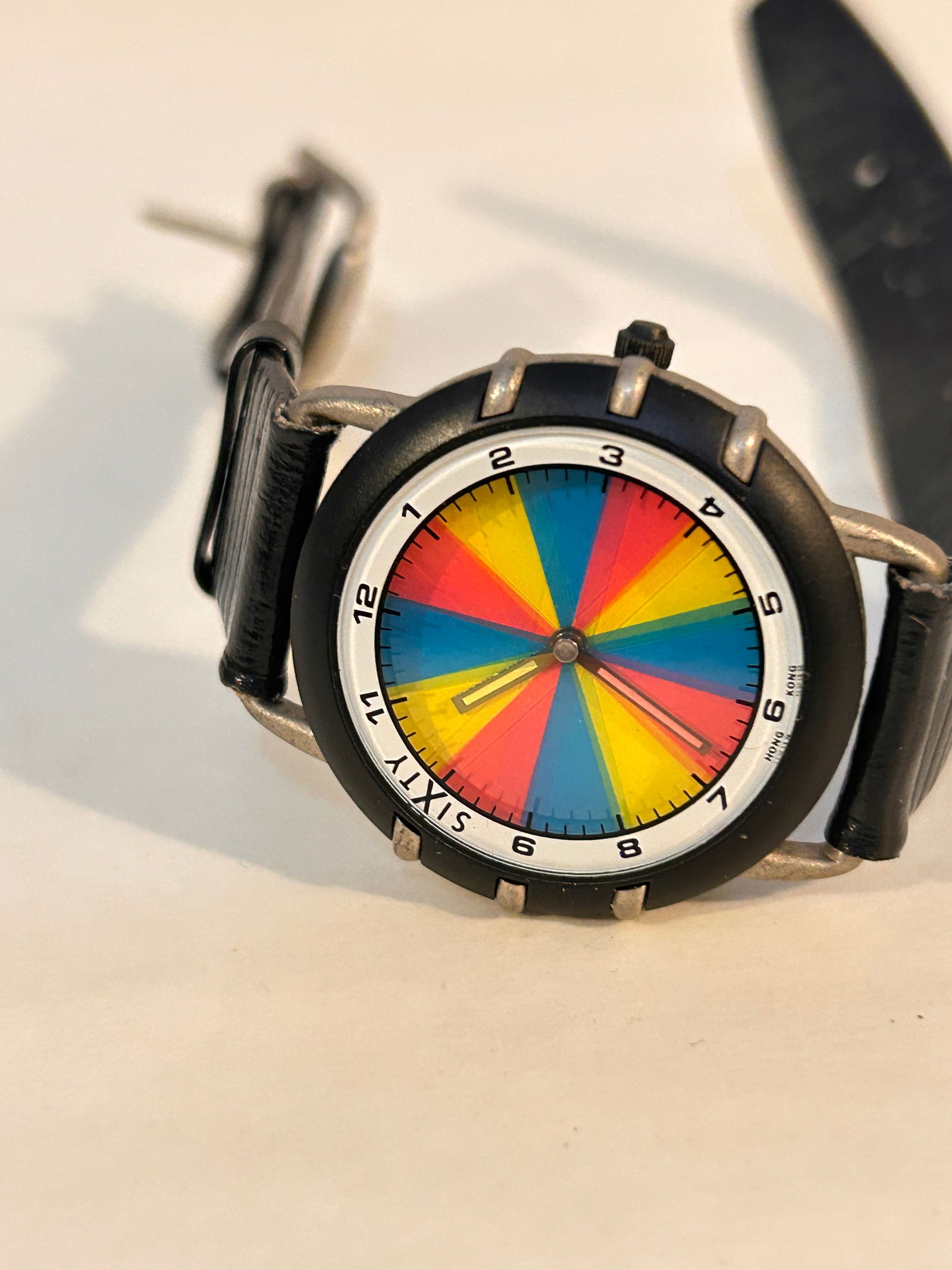 Vintage SIXTY Le jour working kaleidoscope watch designed by David Pakter (1 of 5)