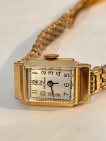 Vintage Helbros 14K Gold filled working watch