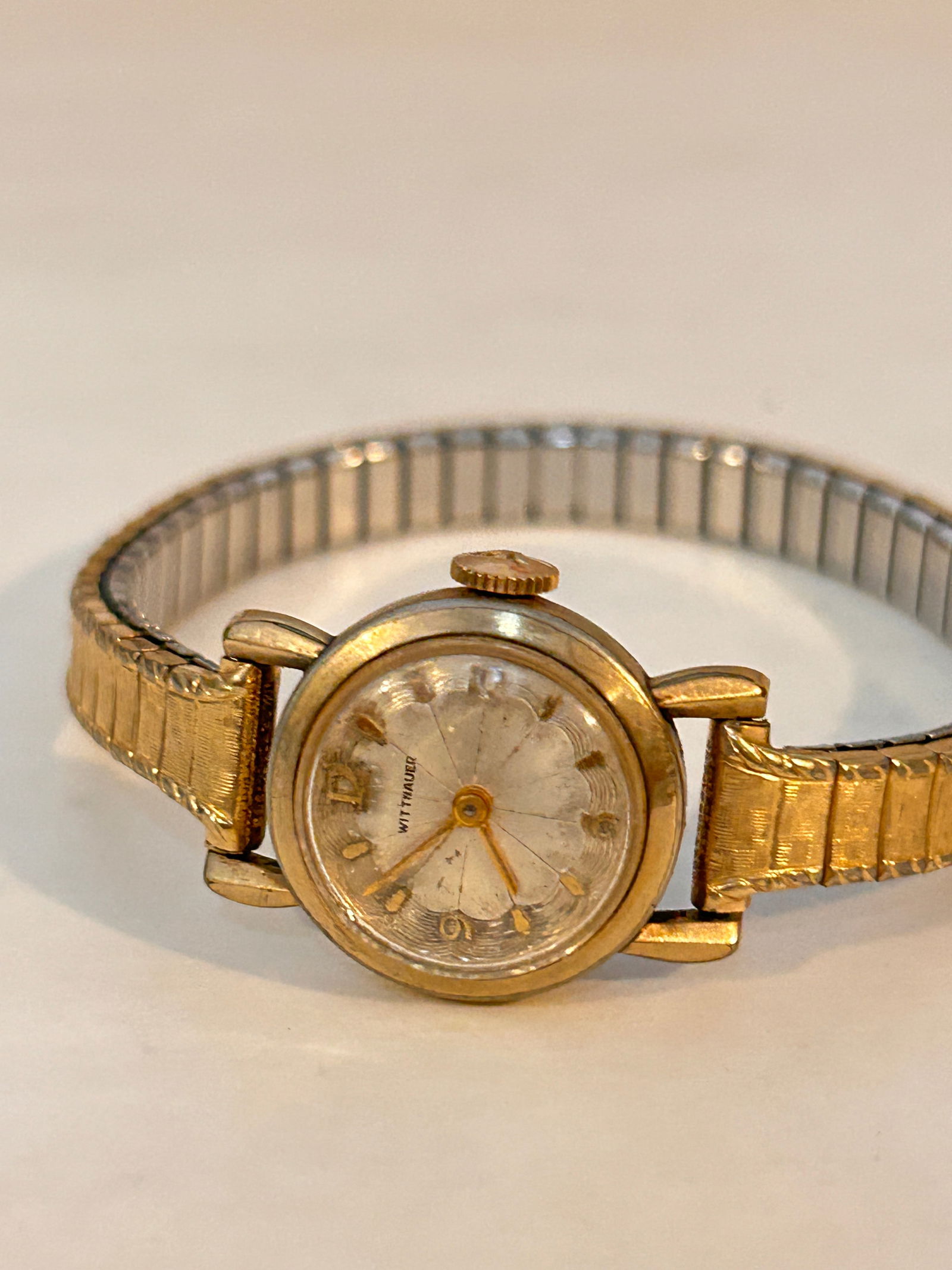 Vintage Wittnauer working Ladies 10K R.P.G Automatic watch 1960s (1 of 4)
