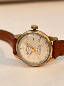 Vintage Continental Geneva 17 jewel men's working wrist watch