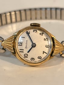 Vintage Bulova N3 1970's Manual Wind working Ladies gold filled Watch