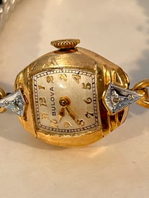 Vintage Bulova 1960's Manual Wind working Ladies 10K gold filled Watch