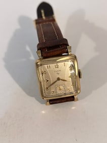 Vintage Elgin Men’s 10K GF Manual Watch working