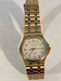 Vtg Hamilton Sea Hawk 30 Watch Quartz Two Tone 9496 Working