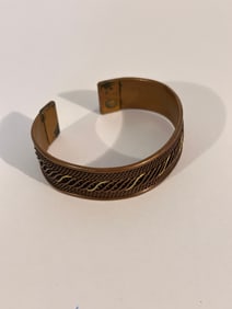 Vintage Copper Health Healing Bracelet 7"