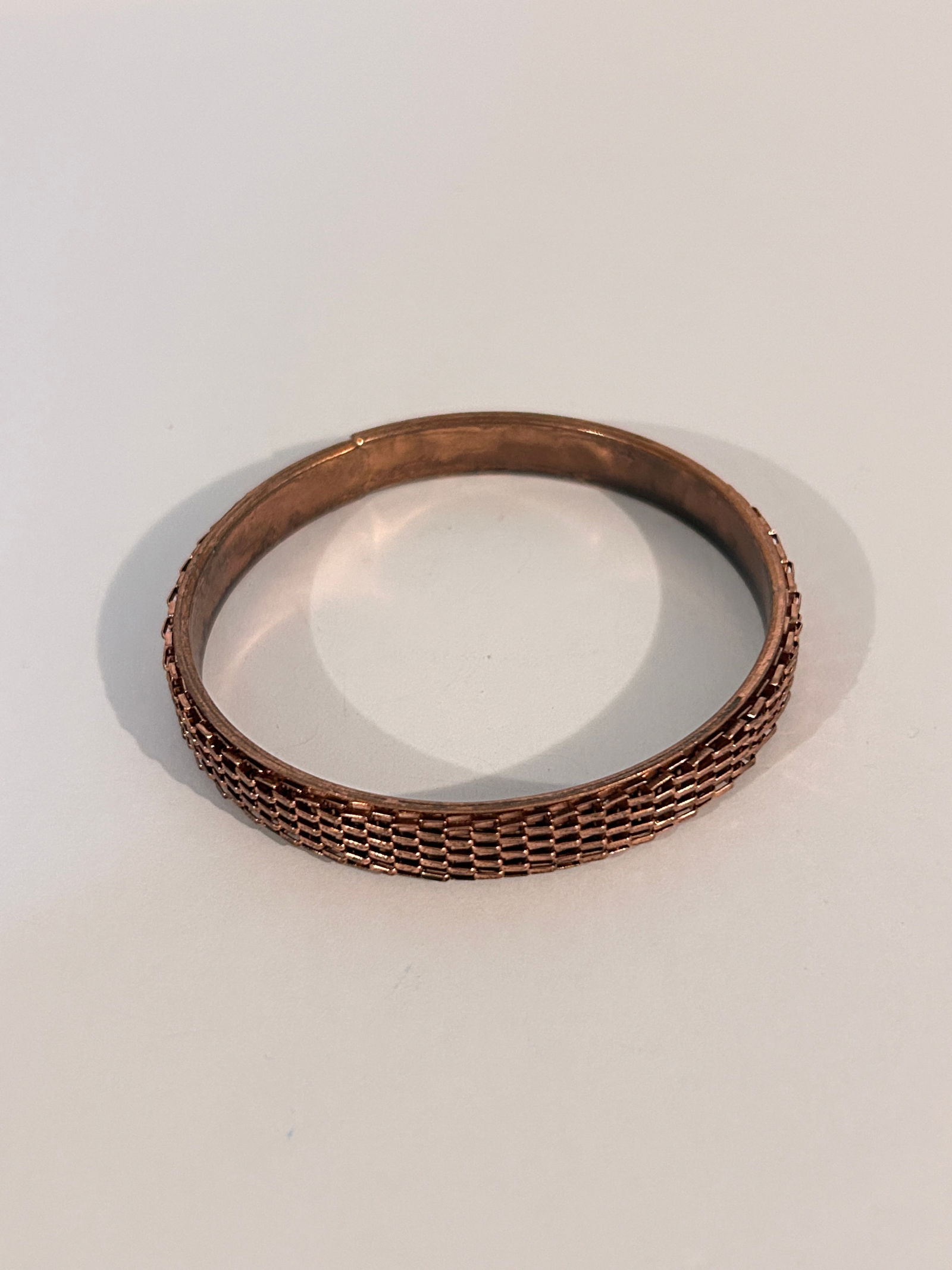 Vintage Copper Health Healing Bracelet 8" (1 of 3)
