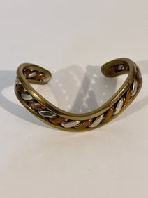 Vintage Copper Health heavy Healing Bracelet 7"