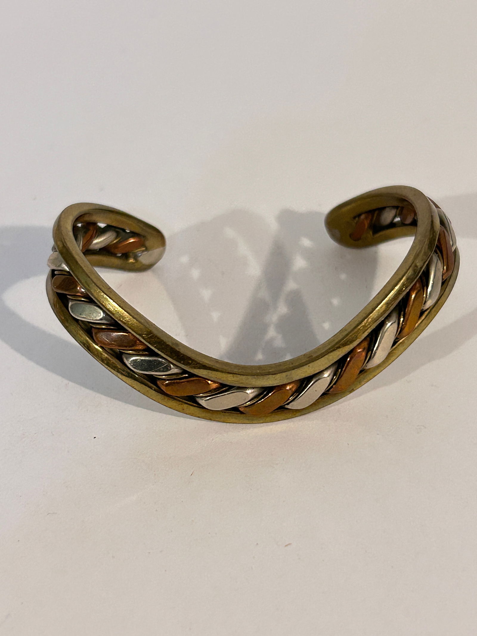 Vintage Copper Health heavy Healing Bracelet 7" (1 of 5)