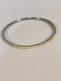Vintage mother of pearl slim Bracelet 7"