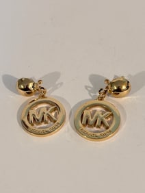 Vintage Earrings Unauthenticated MK