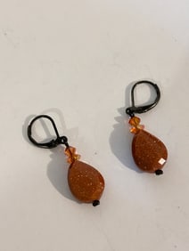 Vintage gem stone Earrings