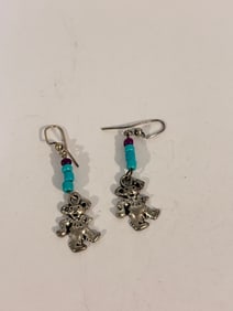 Vintage Mouse Pierced Earrings