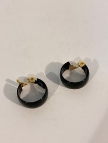 Vintage enamel Earrings
