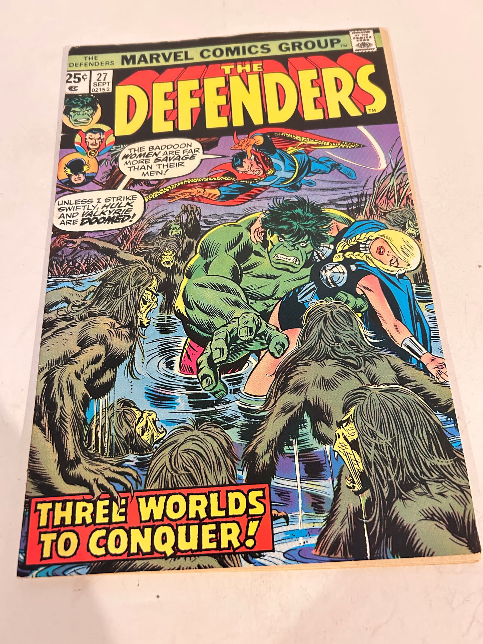 Vintage Comic Book Defenders # 27 (1 of 2)
