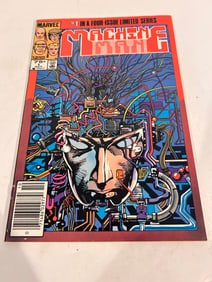 Vintage Comic Book Machine Man # 1
