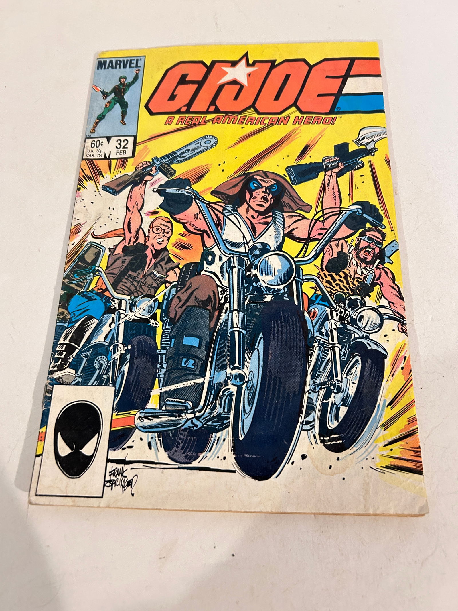 Vintage Comic Book G.I JOE # 32 (1 of 2)