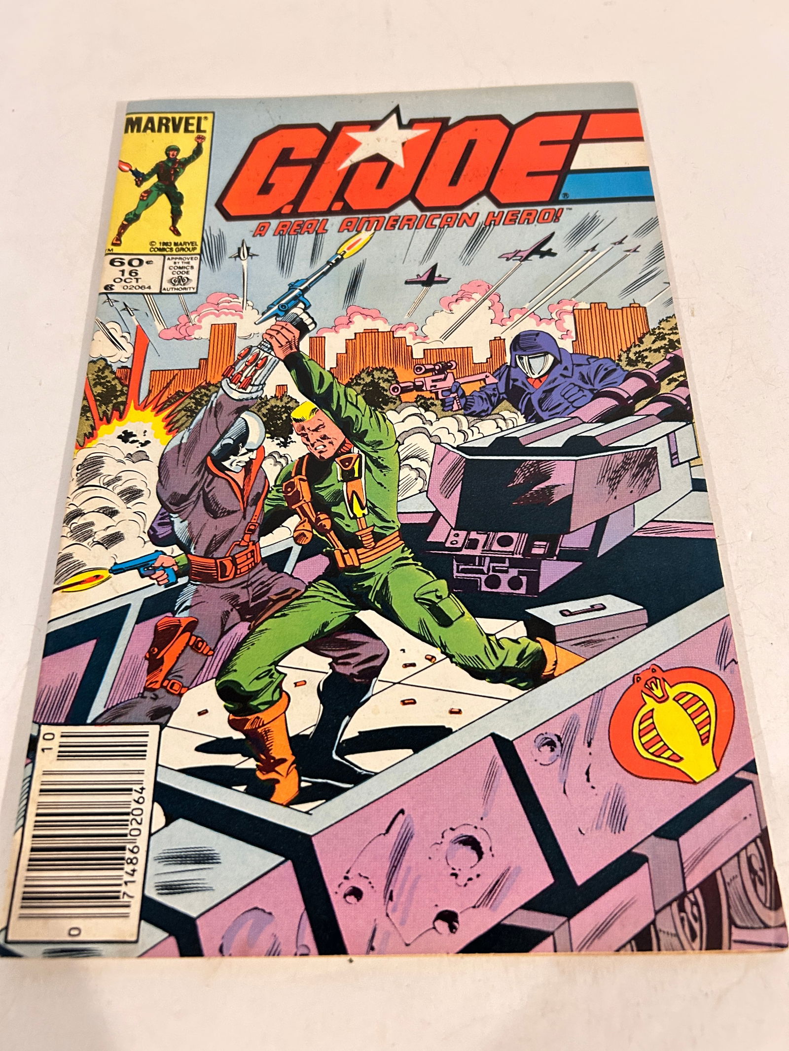 Vintage Comic Book G.I JOE # 16 (1 of 2)
