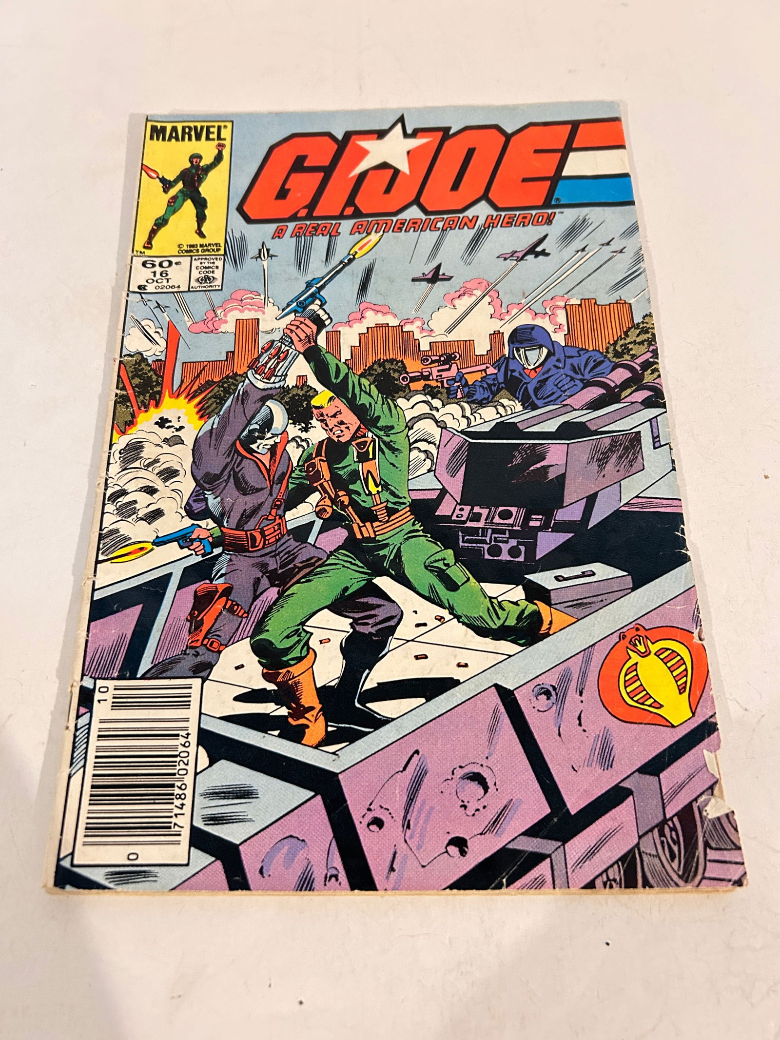 Vintage Comic Book G.I JOE # 16 (1 of 2)