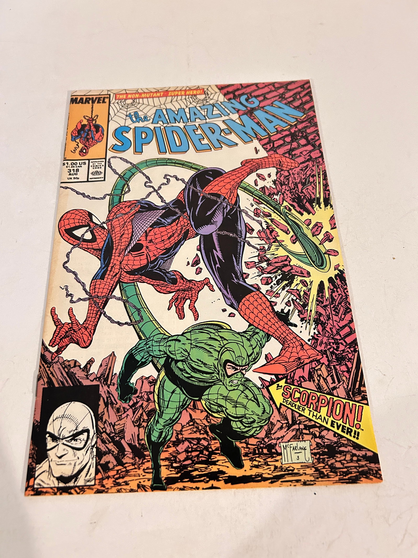 Vintage Comic Book Amazing Spider-Man # 318: Vintage Comic Book Amazing Spider-Man # 318 Please view all photos as they are part of the description and condition of this Item, Feel free to contact me with questions or picture requests! Used Item