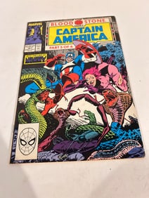 Vintage Comic Book Captain Amerrica # 361 Blood Stone