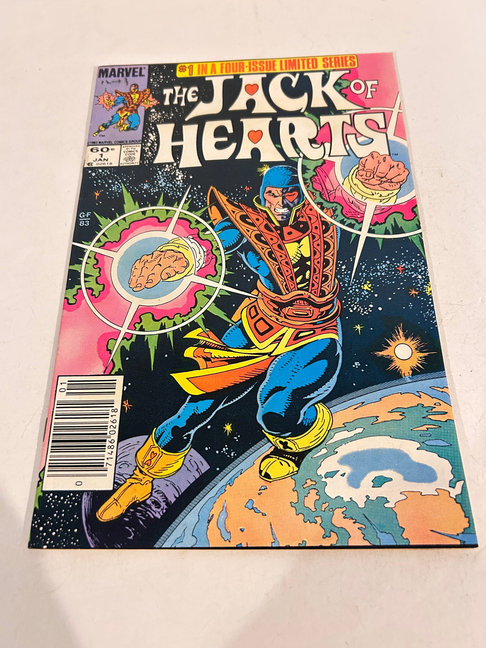 Vintage Comic Book Jack of Hearts # 1: Vintage Comic Book Jack of Hearts # 1 Please view all photos as they are part of the description and condition of this Item, Feel free to contact me with questions or picture requests! Used Item AS IS