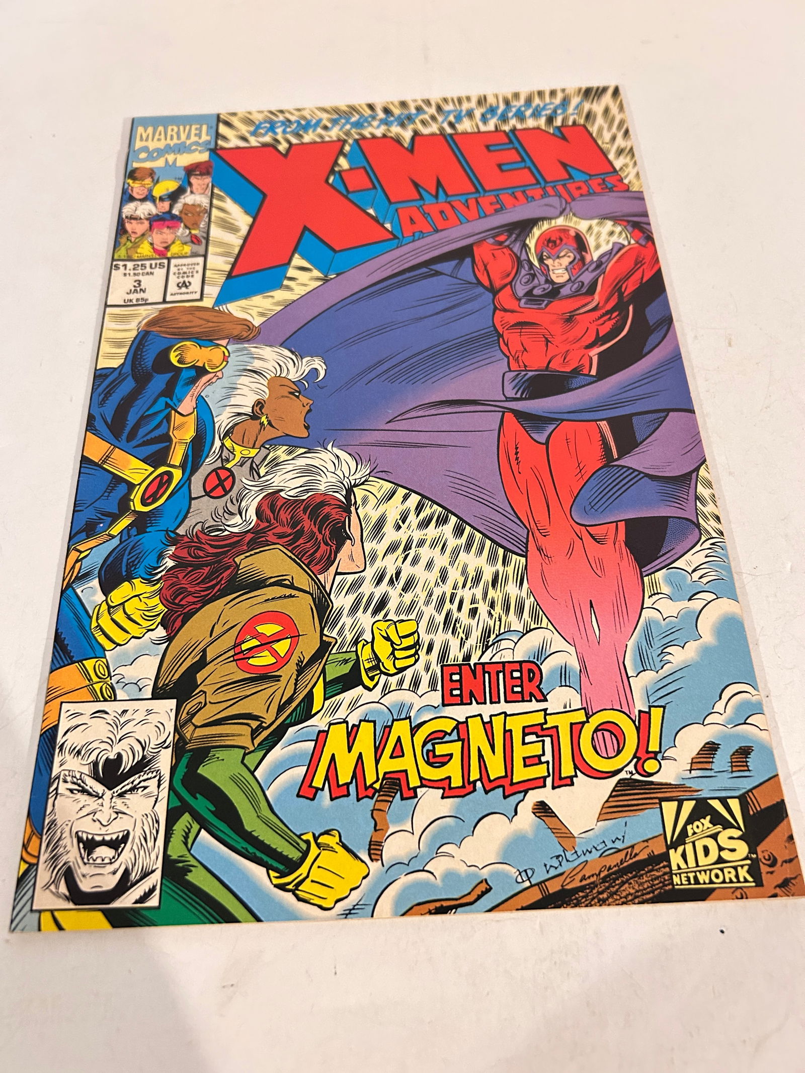 Vintage Comic Book X-Men Adventures # 3 (1 of 2)