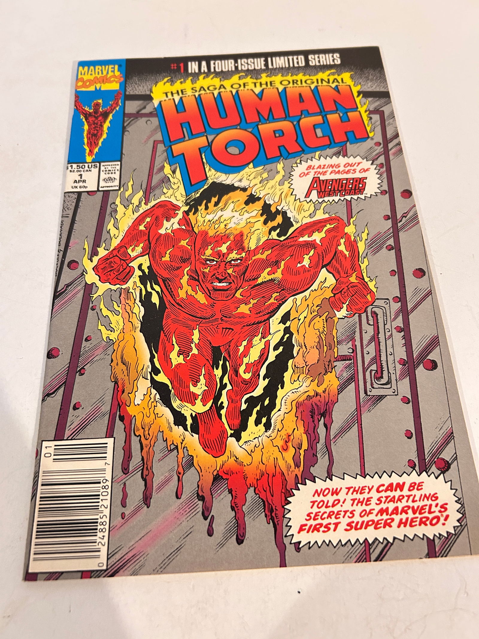 Vintage Comic Book Human Torch # 1 (1 of 2)